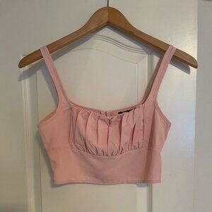 Shein Blush Pink Crop Top